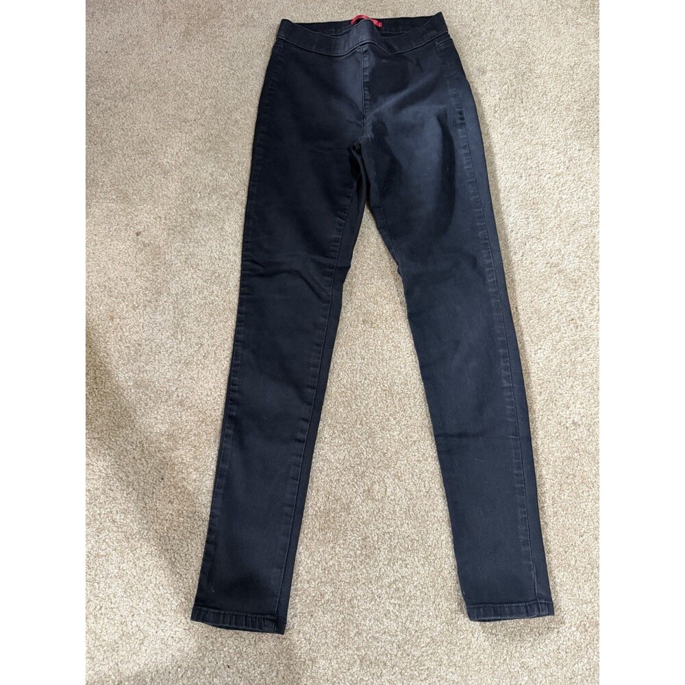 Womens Jennifer Lopez Black Pull-up Stretchy Jeggings Size 2
